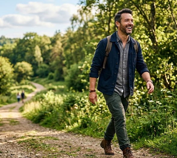 Mindfulness a pohyb v přírodě jako součást zdravého životního stylu